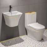 Bathroom Sink & Toilet Combo