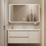 Bathroom vanity cabinet set