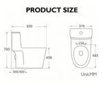 One-Piece Toilet - 图片 7