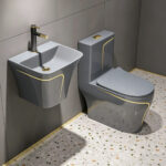 Bathroom Sink & Toilet Combo - 图片 3