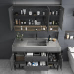 Bathroom vanity cabinet set - 图片 2