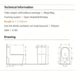 One-Piece Toilet - 图片 4