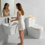 Bathroom Sink & Toilet Combo - 图片 4