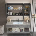 Bathroom vanity cabinet set - 图片 4