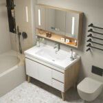 Bathroom vanity cabinet set - 图片 3