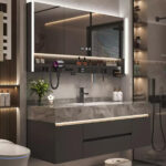 Bathroom vanity cabinet set - 图片 4