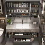 Bathroom vanity cabinet set - 图片 5