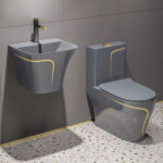 Bathroom Sink & Toilet Combo