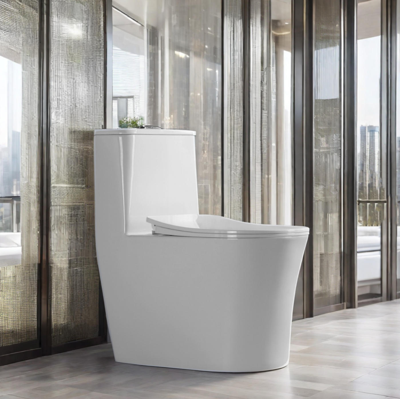 94 One-Piece Toilet - 图片 1